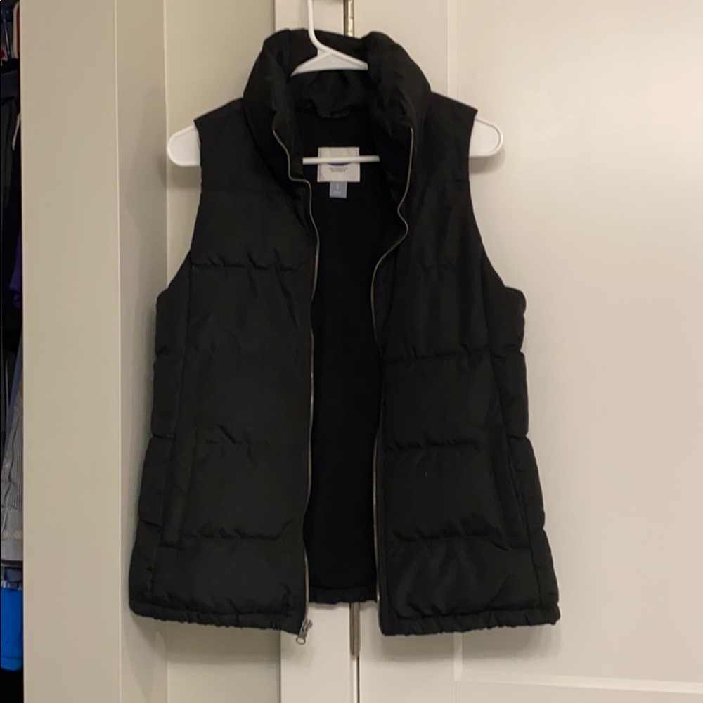 Black Puffer Vest